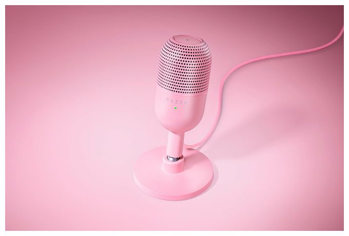 Kabelgebunden Tischmikrofon 96 kHz USB  Seiren V3 Mini (Quarz-metallic) 