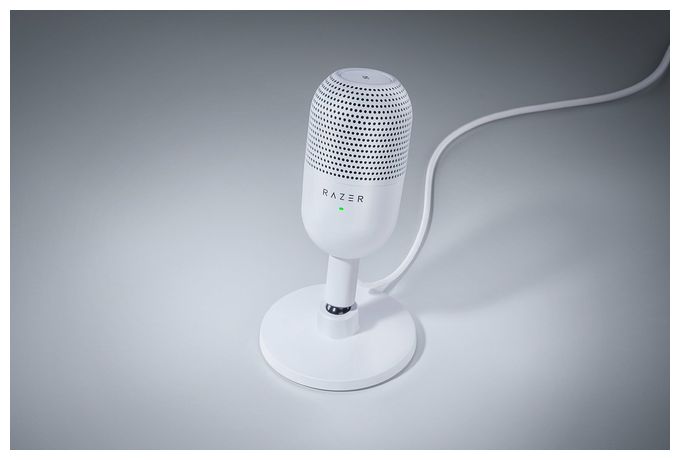 Kabelgebunden Tischmikrofon 96 kHz USB  Seiren V3 Mini (Weiß) 
