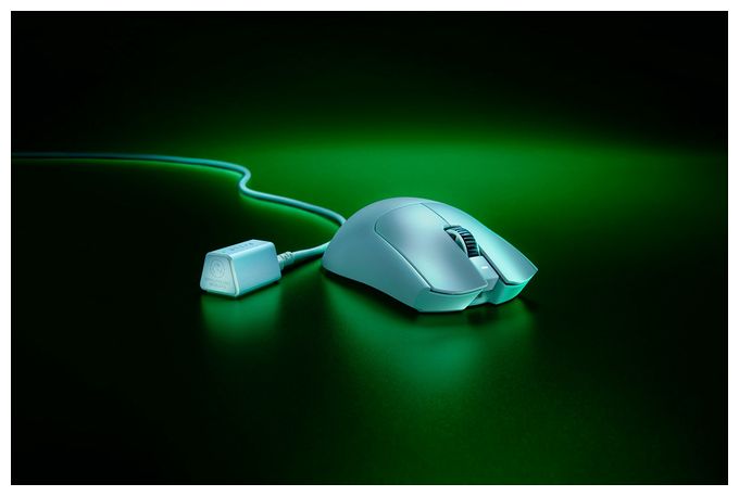 35000 DPI Gaming Maus Optisch  Viper V3 Pro (Weiß) 