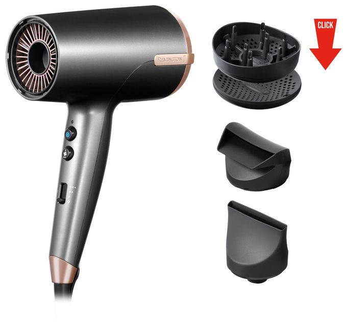 Haartrockner 2000 W  D6077 One Dry & Style (Bronze, Grau) 