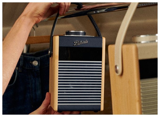 Bluetooth DAB, DAB+, FM Radio Tragbar  Rambler Midi (Blau, Navy) 