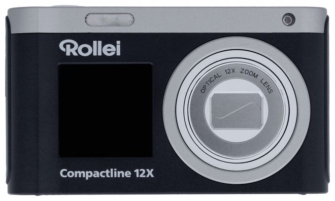 Kompaktkamera 12x Opt. Zoom  Compactline 12X (Schwarz) 
