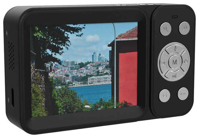 Kompaktkamera  Compactline 64 (Schwarz) 