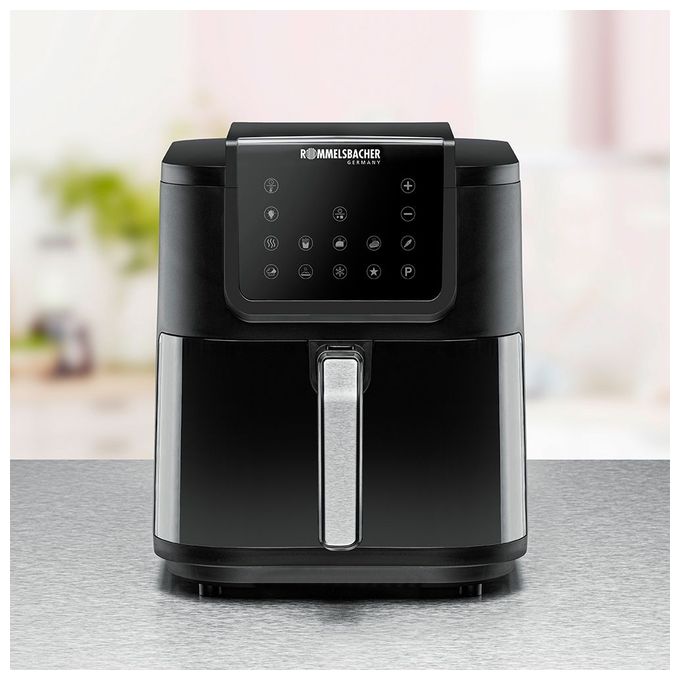 Heißluftfritteuse 8 l 1700 W  FRH1700XXL (Schwarz, Edelstahl) 