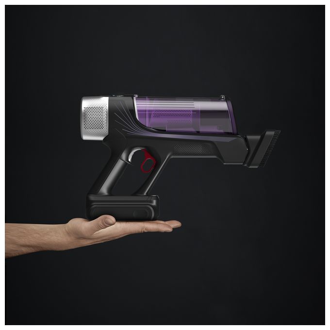 Handstaubsauger Beutellos bis 45 min Laufzeit 18 V  RH2037 X-Force Flex 9.60 (Schwarz, Violett) 