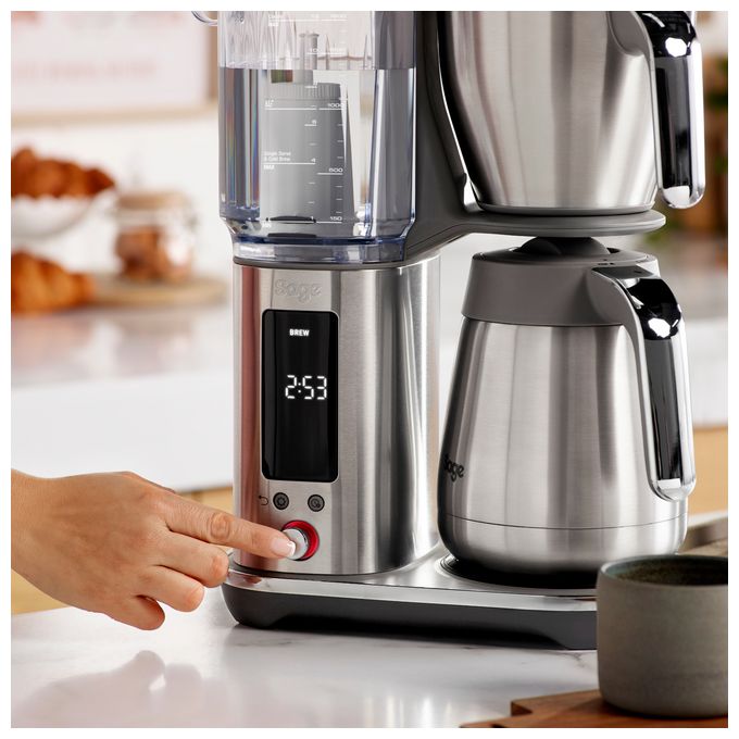 12 Tassen Thermo Filterkaffeemaschine 1,8 l  The Luxe Brewer (Edelstahl) 