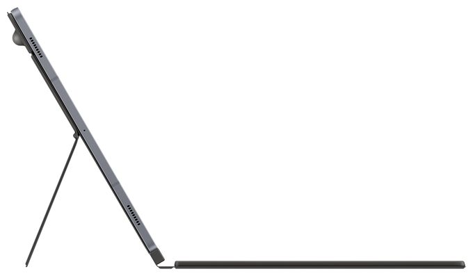für Samsung Galaxy Tab S10+ / S9+ / S9 FE+ bis 31,5 cm (12.4")  Book Cover Keyboard EF-DX825 (Schwarz) 