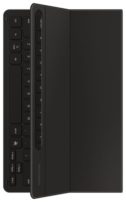für Samsung Galaxy Tab S9, Galaxy Tab S9 FE bis 27,9 cm (11")  Book Cover Keyboard Slim EF-DX720 (Schwarz) 