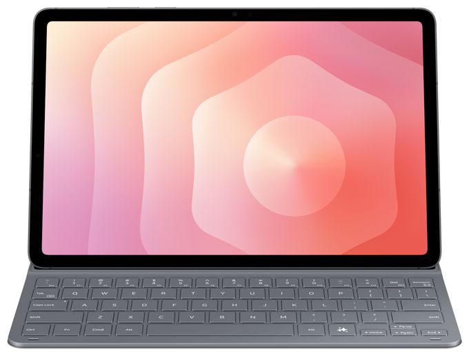 Folio für Samsung Galaxy Tab S11 bis 27,9 cm (11") (Schwarz) Book Cover Keyboard Slim 