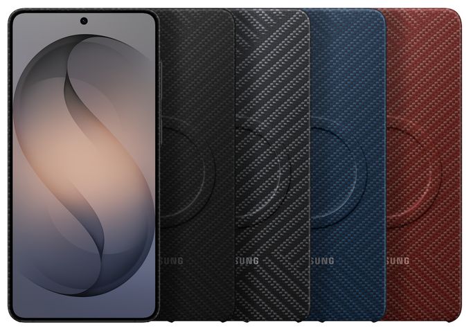 Cover für Samsung Galaxy S26+  Carbon Magnet Case (Dunkelblau) 