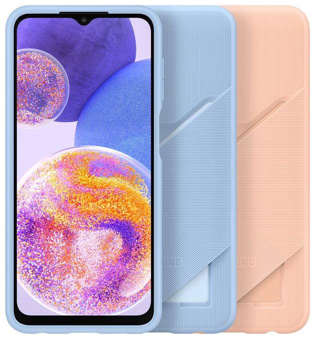 Cover für Samsung Galaxy A23  Card Slot (Blau) 