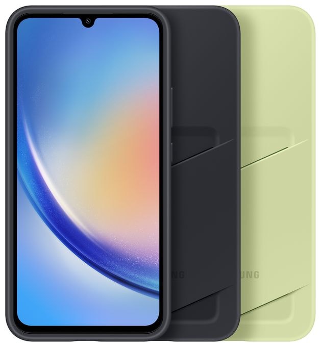Cover für Samsung Galaxy A34  Card Slot (Schwarz) 