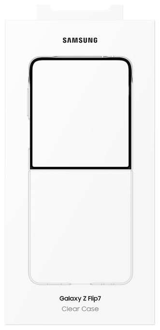 Cover für Samsung Galaxy Z Flip7  Clear Case (Transparent) 