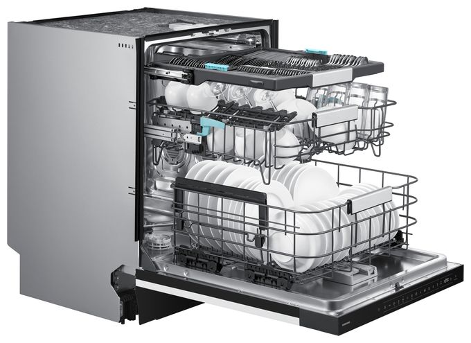 60 cm Geschirrspüler freistehend Leise 14 Maßgedecke aquaStop Funktion DW80H77S3SFU1 