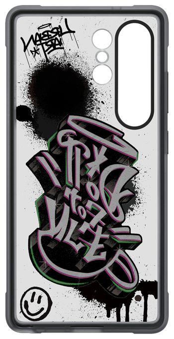 Cover für Samsung Galaxy S25 Ultra  Flipsuit Rugged Case (Schwarz, Mehrfarbig) 