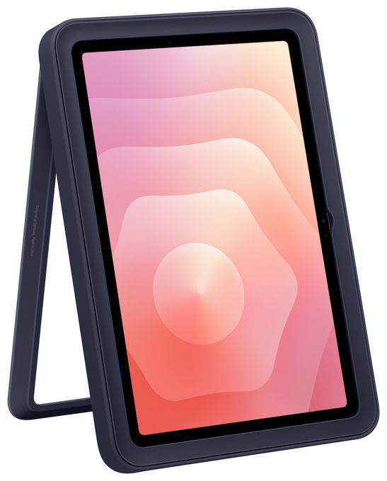 Cover für Samsung Galaxy Tab S11 bis 27,9 cm (11") Stoßfest, Schlagfest (Schwarz) Frame 
