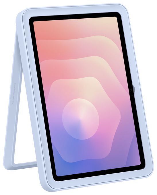Cover für Samsung Galaxy Tab S11 bis 27,9 cm (11") Stoßfest, Schlagfest (Blau) Frame 
