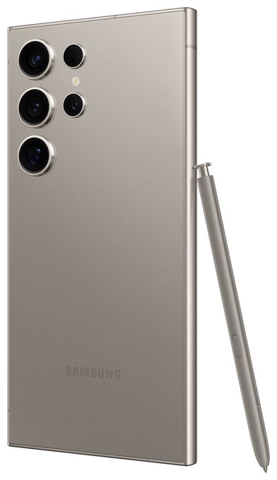 256 GB 5G Smartphone 17,3 cm (6.8 Zoll) 3,1 GHz Android 200 MP Vierfach Kamera Dual Sim WiFi 7  Galaxy S24 Ultra (Grau, Titan) 