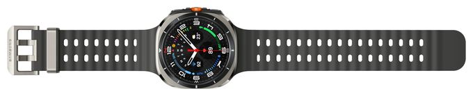 Digital 47 mm  Smartwatch Rund IP68 327 ppi 4G  Galaxy Watch Ultra (2025) (Silber) 