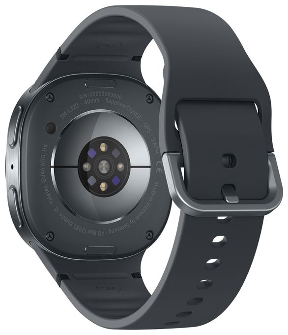 Digital 40 mm S/M Smartwatch Rund IP68 40 h  Galaxy Watch8 (Graphit) 