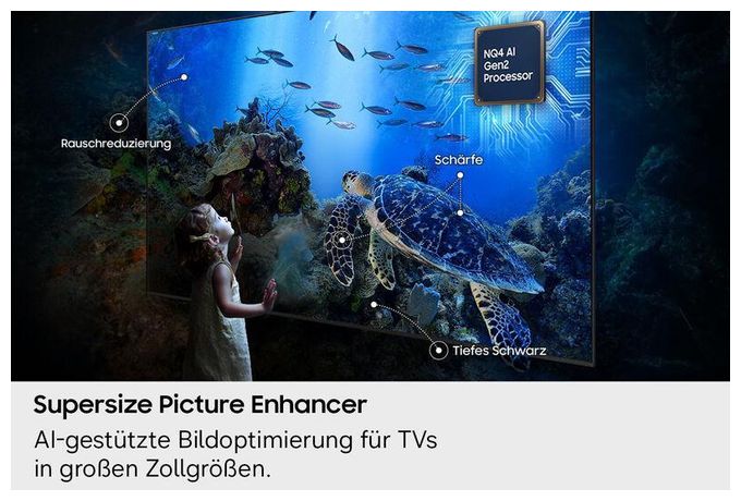 LED 2,49 m (98 Zoll) Fernseher 4K Ultra HD VESA 600 x 400 mm GU98U9079HUXZG 