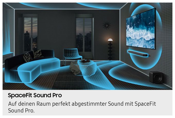 Soundbar 9.1.4 Kanäle  HW-Q935GF/ZG (Schwarz, Titan) 