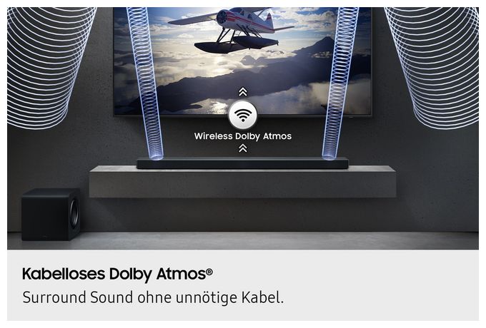 Soundbar 3.1.2 Kanäle  HW-QS760GF/ZG (Schwarz) 