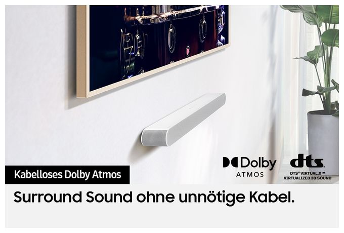 Soundbar 200 W 5.0 Kanäle  HW-S67GD/ZG (Weiß) 