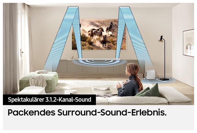 Soundbar 330 W 3.1.2 Kanäle  HW-S811GD/ZG (Weiß) 