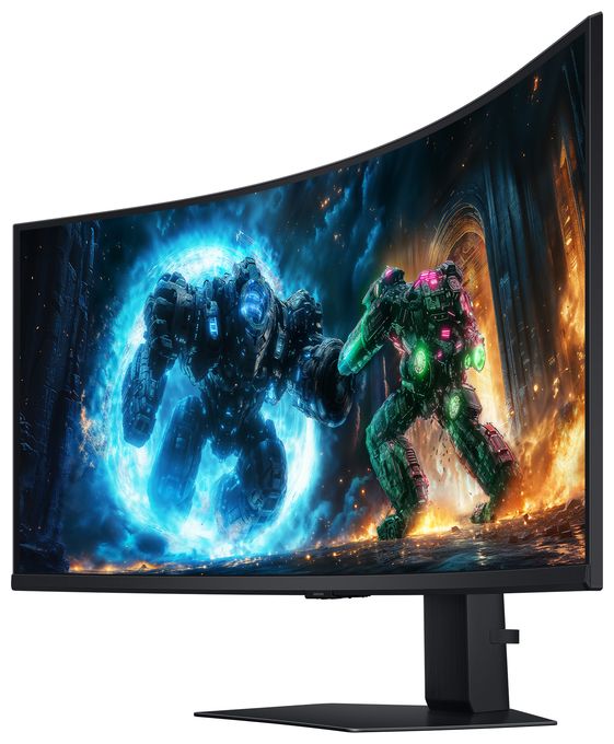 WUHD Monitor 101,6 cm (40 Zoll) 21:9 1 ms  Odyssey G7 LS40FG756EU (Schwarz) 