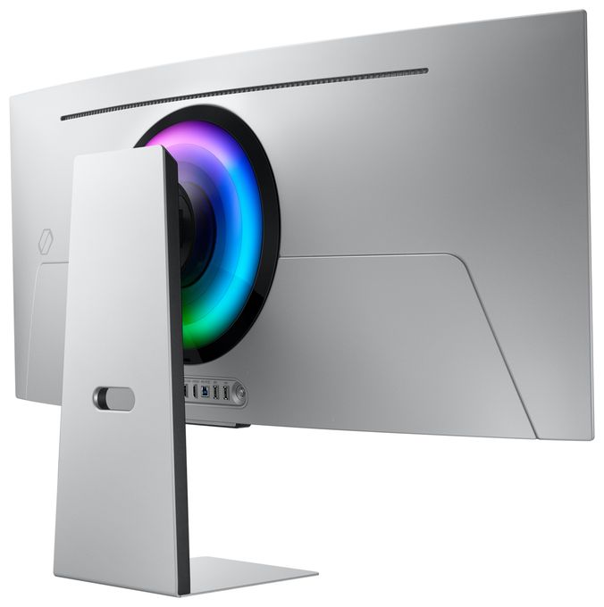 Quad HD Monitor 86,4 cm (34 Zoll) 21:9 0,03 ms 250 cd/m²  Odyssey G8 G85SD (Silber) 