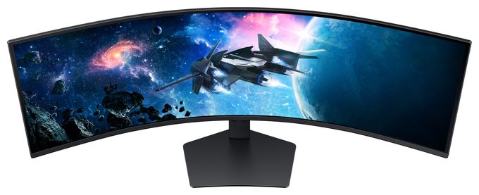 Quad HD Monitor 124,5 cm (49 Zoll) 32:9 1 ms 450 cd/m²  Odyssey G9 LS49CG954EUXEN (Schwarz) 