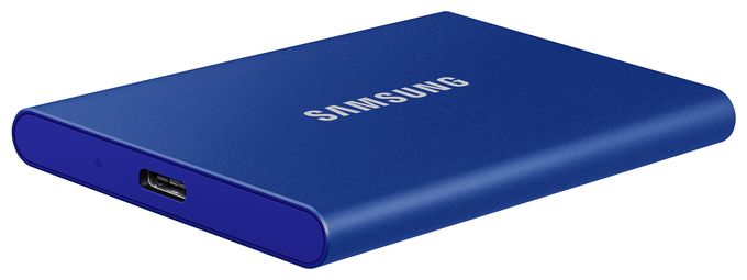 2 TB SSD  Portable SSD T7 (Blau) 