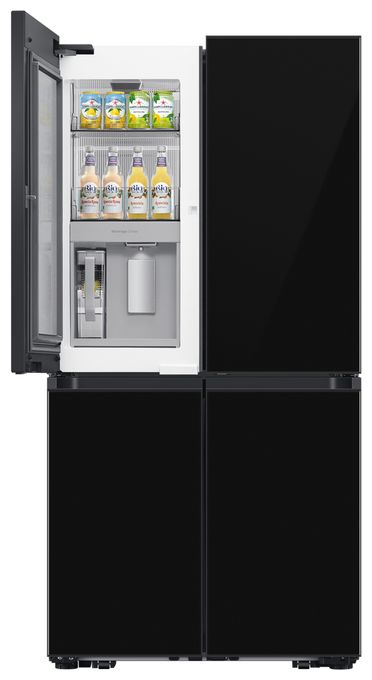 Side-by-Side Kühl-/ Gefrierkombination 395 l / 250 l 367 kWh NoFrost 1853 mm x 912 mm  RF65DB970E22 (Schwarz) 
