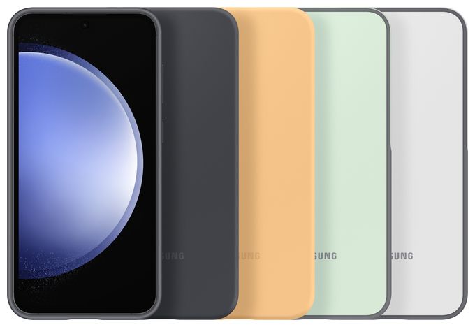 Cover für Samsung Galaxy S23FE  Silicone (Graphit) 