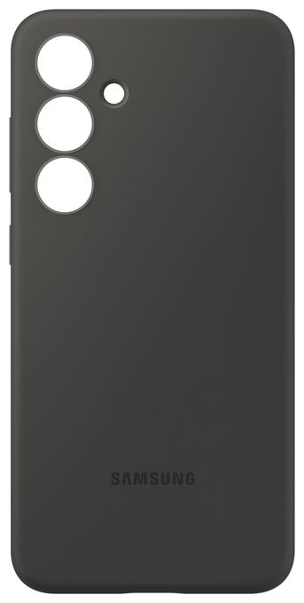 Cover für Samsung Galaxy S24 FE  Silicone Case (Schwarz) 