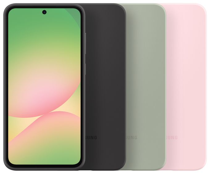 Cover für Samsung Galaxy A56 5G  Silicone Case (Schwarz) 