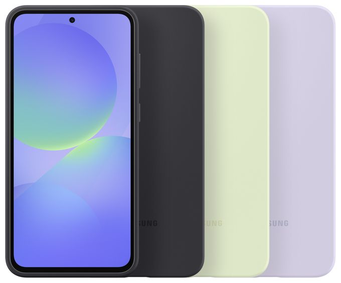 Cover für Samsung Galaxy A36 5G  Silicone Case (Hellgrün) 