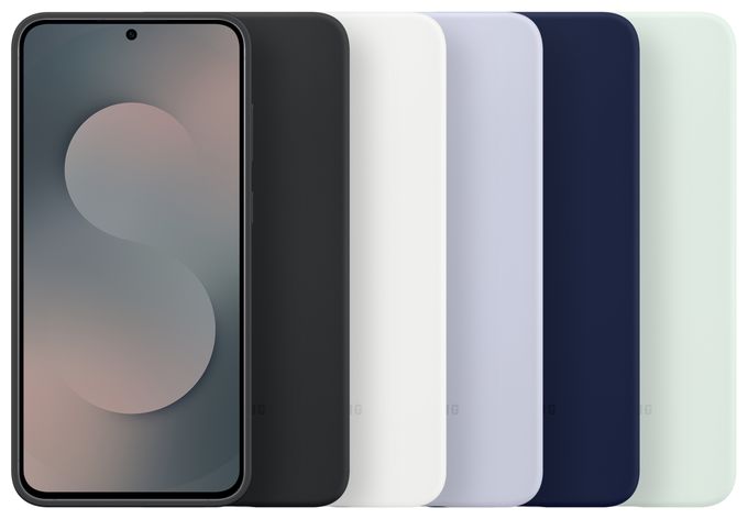 Cover für Samsung Galaxy S25 FE  Silicone Case (Schwarz) 