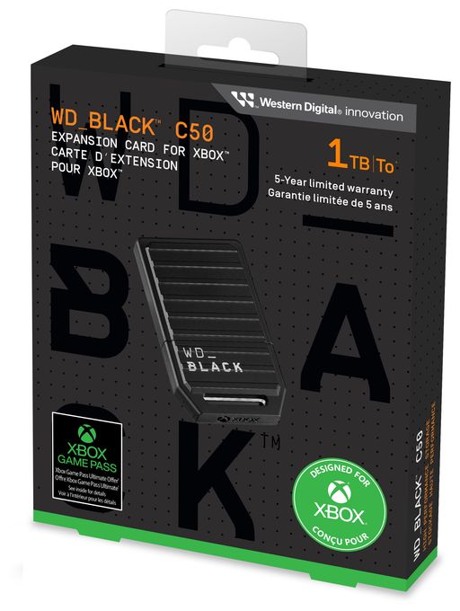 Xbox Series X/Xbox Series S  Black C50 Erweiterungskarte 1GB (Schwarz) 