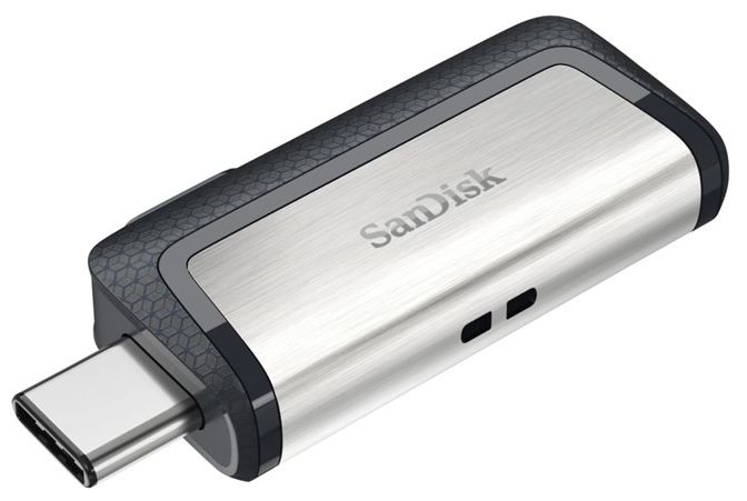 USB Type-A / USB Type-C Stick 64 GB  Ultra Dual Drive (Schwarz, Silber) 