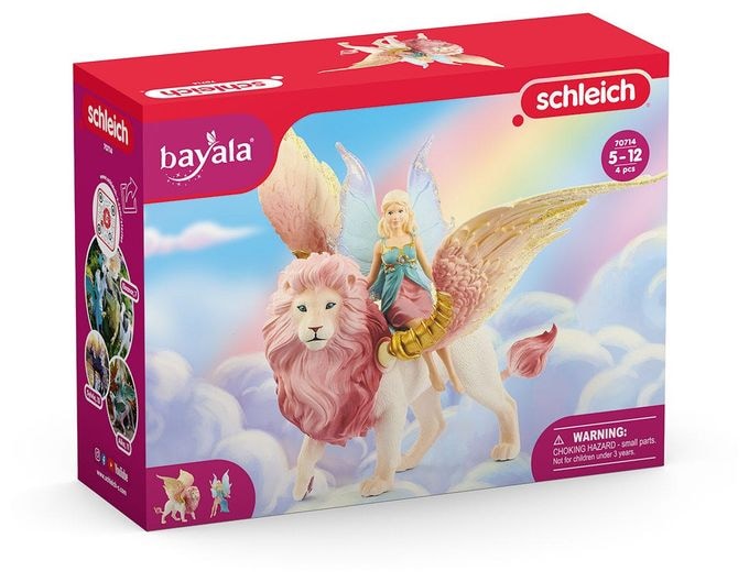 70714 Bayala Elfe auf geflügeltem Löwe 