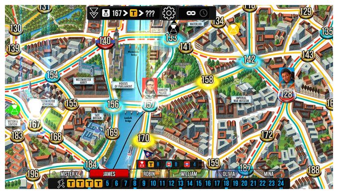 Scotland Yard - Auf der Jagd nach Mister X (Nintendo Switch) 