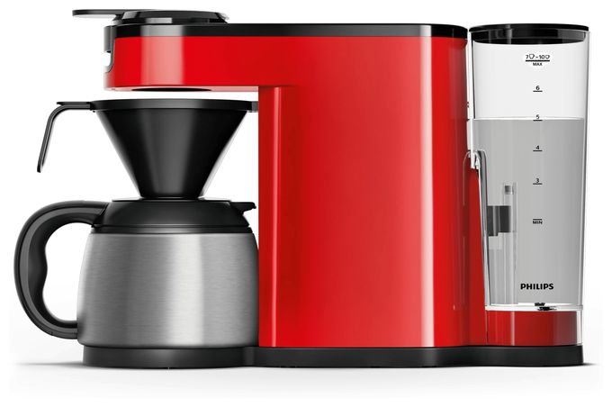 Kaffeepad, Gemahlener Kaffee Maschine  HD6592/84 Senseo Switch (Schwarz, Rot) 