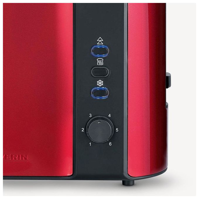Toaster 800 W 2 Scheibe(n)  AT2217 (Metallisch, Rot) 