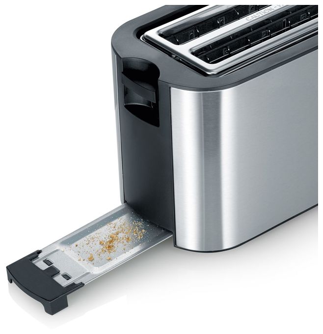 Toaster 1400 W 2 Scheibe(n)  AT2590 (Schwarz, Silber) 