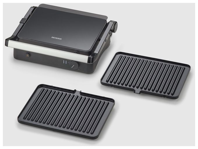 1800 W mit 300 x 220 mm Fläche  KG2398 (Schwarz, Weiß) 