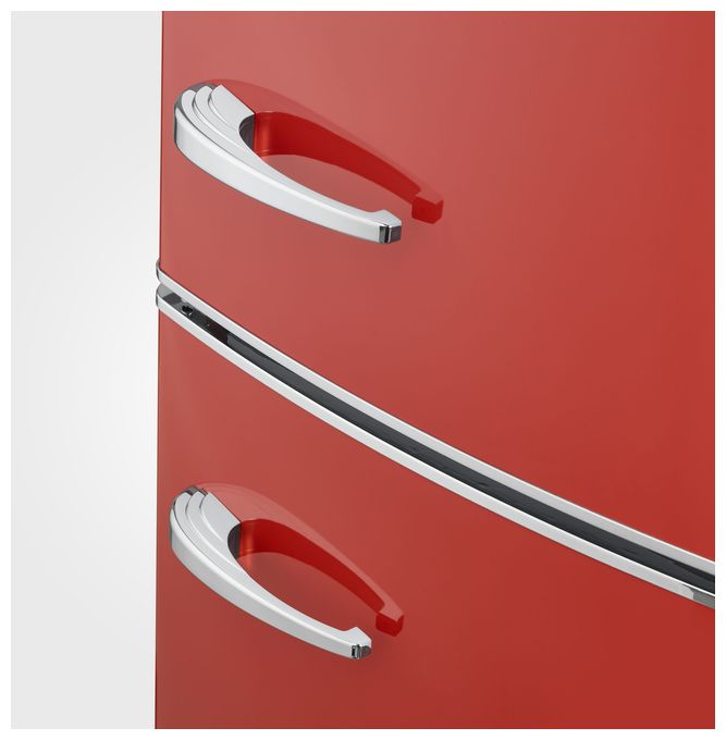 225 l / 90 l Kühl-Gefrierkombi freistehend NoFrost 240 kWh Jahr  RKG8997 (Rot) 