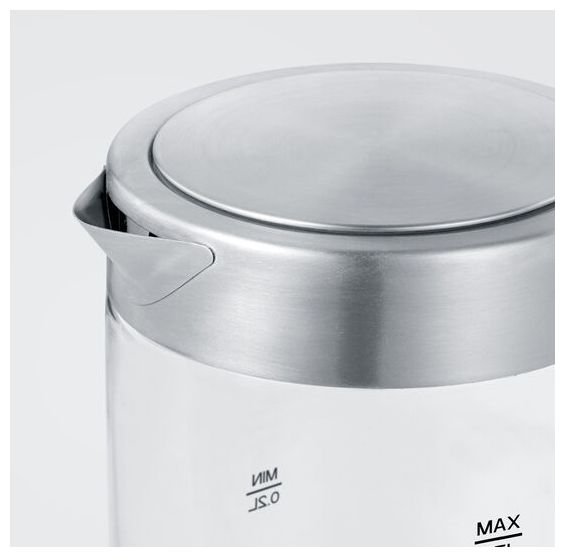 0,5 l Wasserkocher 1100 W  WK3472 (Silber) 