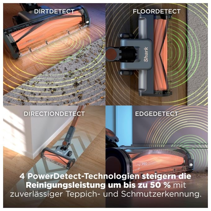Handstaubsauger Beutellos bis 60 min Laufzeit HEPA  IA1244EU (Blau) 